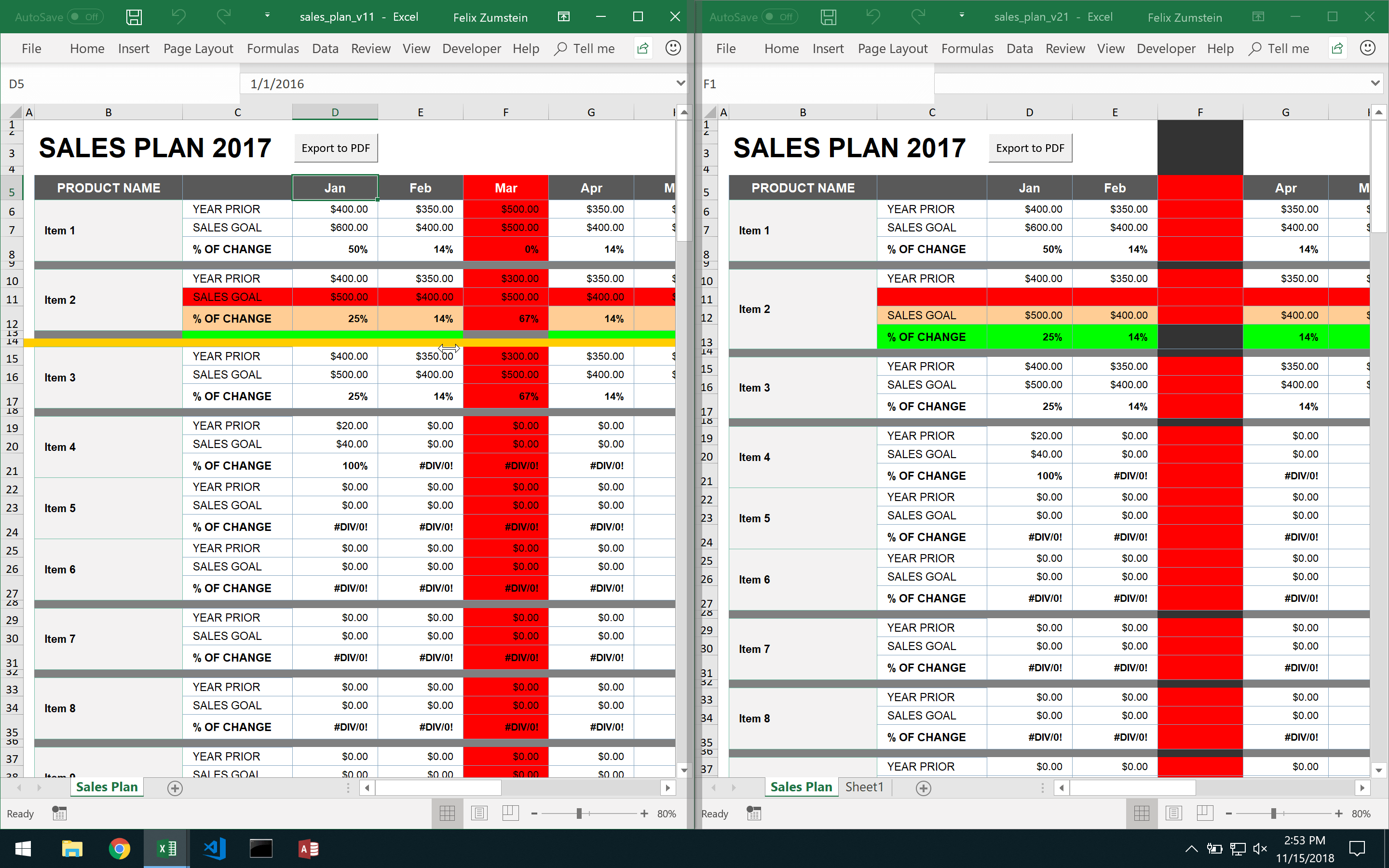 DiffEngineX Diff Sheets Details